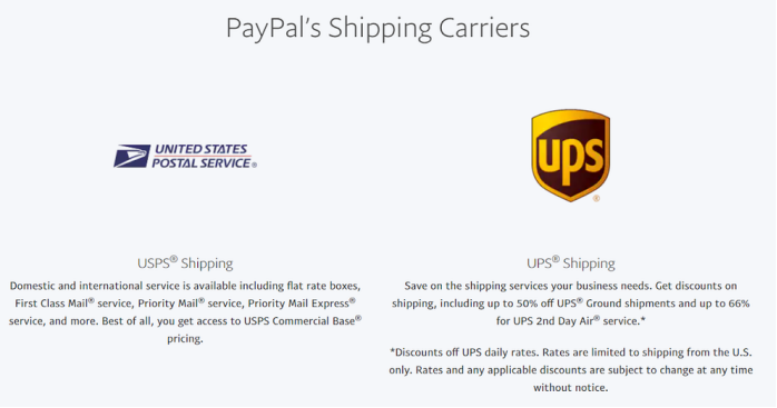 b2b卖家如何通过PayPal Shipping，发送USPS和UPS包裹？