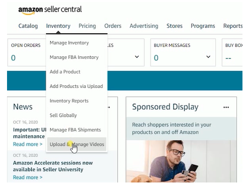 b2b卖家如何上传视频到亚马逊产品listing中？