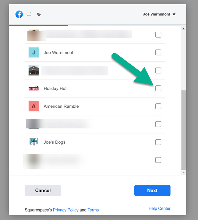 跨境电商平台Squarespace独立站如何通过Facebook销售商品?自动推送内容如何设置?