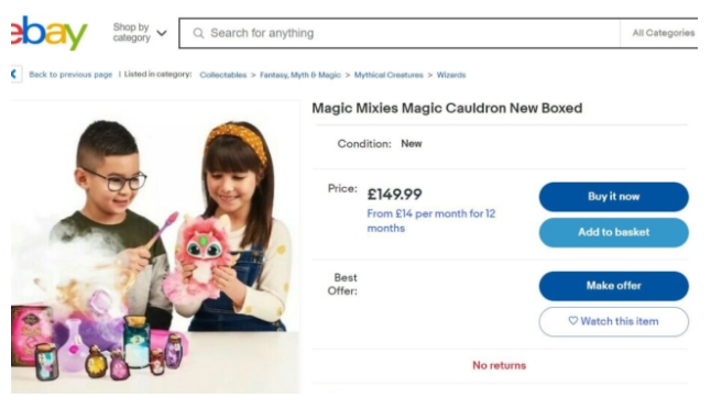 出海同样的玩具，eBay卖家定价贵两倍，仍然有人买