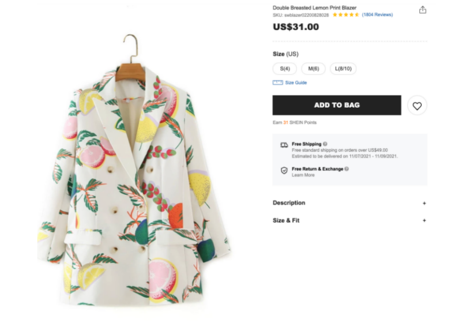 跨境资讯速卖通、SheIn网站的衣服拿到Instagram卖,价格两倍起?