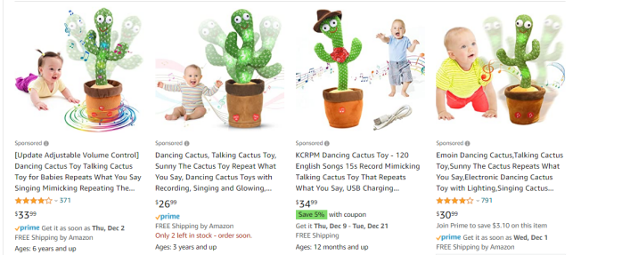 The cross-border dance cactus toy was taken off the shelves by Wal Mart, which may also involve infringement