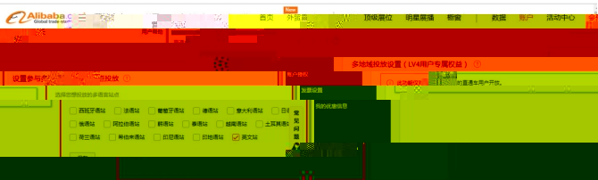 跨境出海阿里国际站P4P产品推广方式3大基础设置，功能、操作介绍(图)