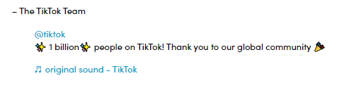 出海资讯TikTok全球每月活跃用户数量突破10亿