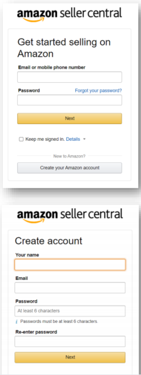How can the cross-border e-commerce Amazon Poland station register a seller's account?