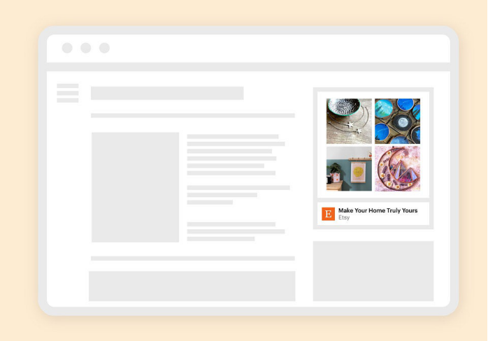 跨境电商物流Etsy Offsite Ads站外广告将把listing显示在谷歌、Instagram、Pinterest等平台