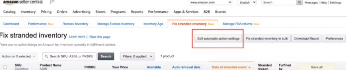 What factors affect the IPI score of Amazon inventory performance indicators of e-commerce platform