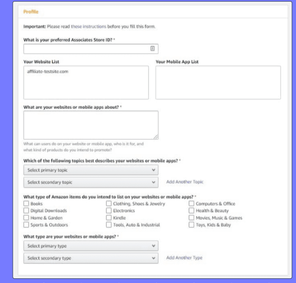 How to register the cross-border information Amazon promotion alliance plan (graphic steps)