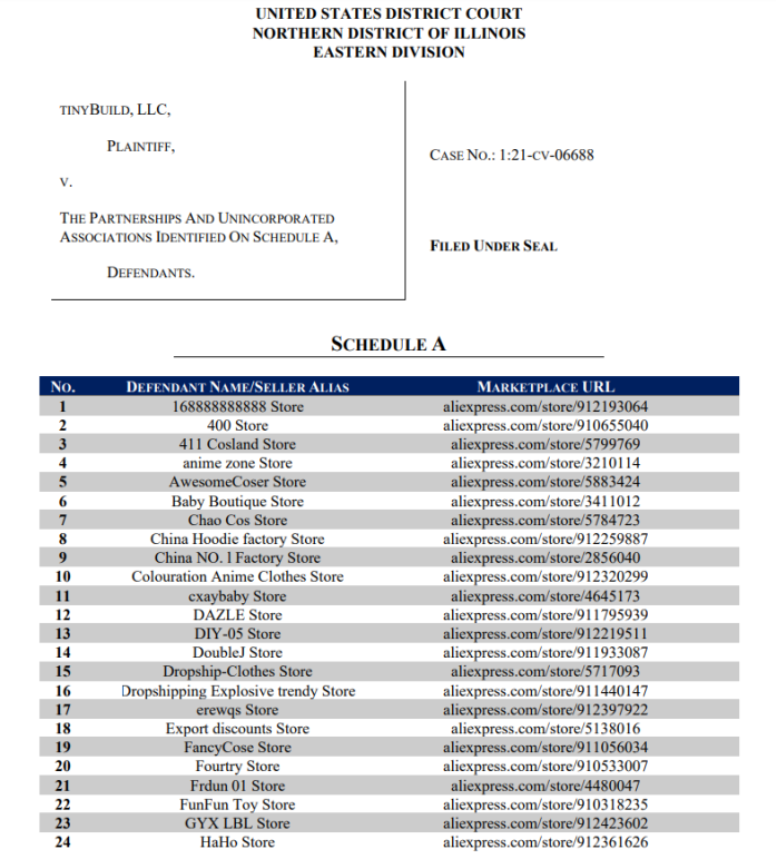 The indictment of CMIT AMS Law Firm was exposed, and 110 stores were accused, involving AliExpress and Amazon 8 platforms