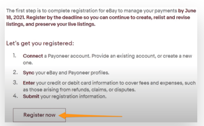 跨境资讯卖家如何注册eBay Managed Payments，链接Payoneer派安盈账户？