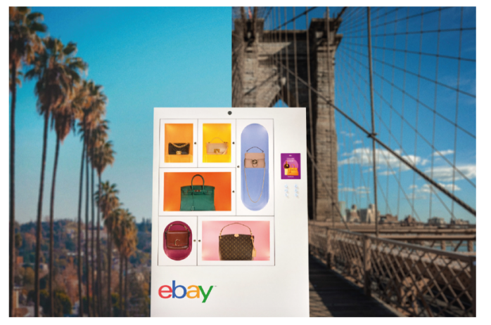 跨境电商eBay奢侈品销售增长30%，推出luxury handbag machines促进销售