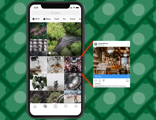 跨境电商平台Instagram将在Explore版块推出广告产品
