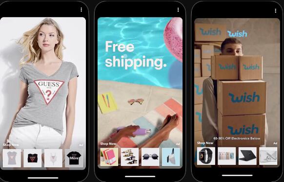 出海资讯Snapchat推出电商广告功能，Wish和eBay都参与了测试