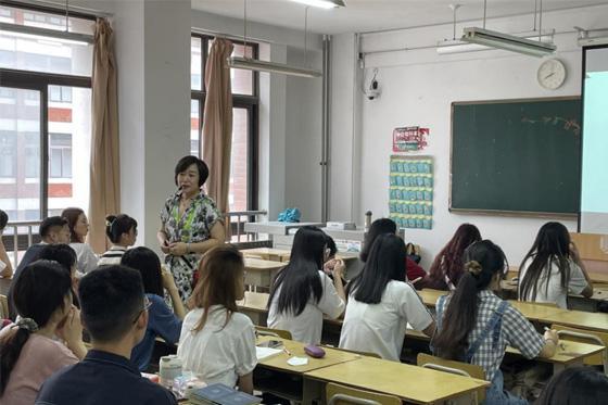 the teaching order of Shandong Vocational College of foreign trade in the first week of the new semester is in order