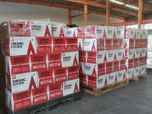 5 tons of beer from hubei cross-border e-commerce went to europe on the china europe train