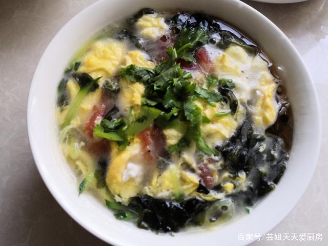 the laver egg flower soup that is light and nourishing to the stomach is done in this way, because the shrimp skin is more nutritious and delicious