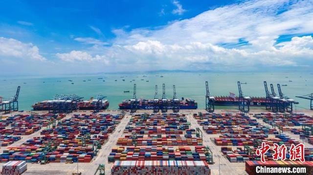 the cargo throughput of guangzhou port in the first quarter of this year increased by 10 foreign trade liner routes by 10.1% year-on-year