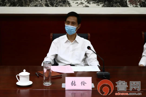 zhang lun has a discussion with the heads of some foreign-funded foreign trade enterprises in heze city