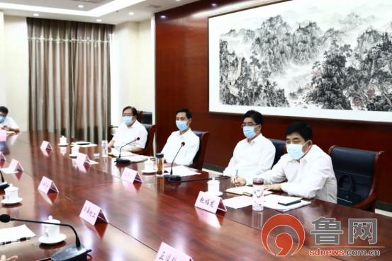 zhang lun had a discussion with the heads of some foreign-funded foreign trade enterprises in heze