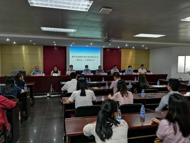 the 2020 propaganda conference on the city's stable foreign trade policy (huiyang district and dayawan district station) was successfully held