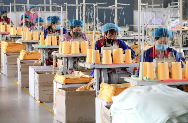 hebei lingshou: production of foreign trade enterprises is busy