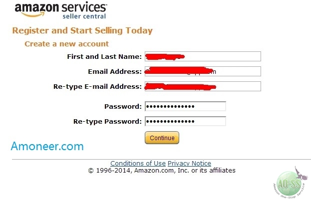 跨境电商Amazon账号注册流程