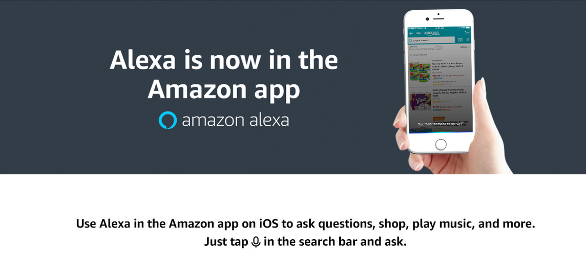 跨境电商Amazon 的Alexa登入APP,开始与siri打对台