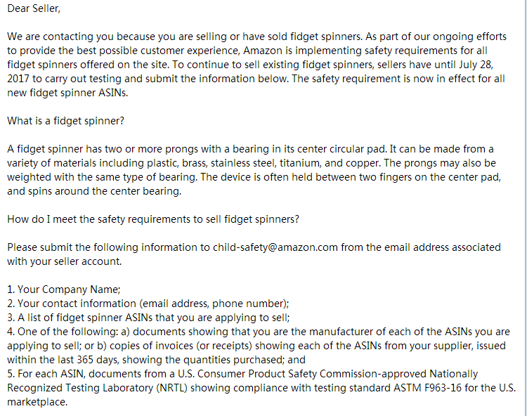 跨境资讯紧急！7月28日前陀螺卖家必须提供这项认证！