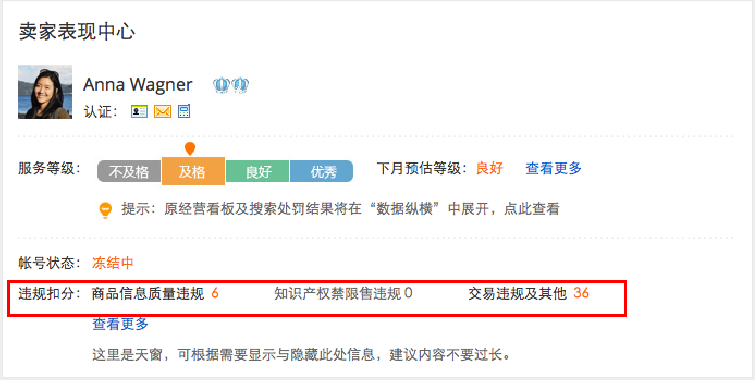 出海速卖通看重卖家“经营表现”，启动违规积分制