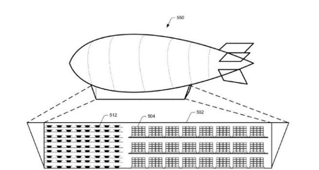 跨境电商平台快递从天而降？亚马逊建造“空中仓库”