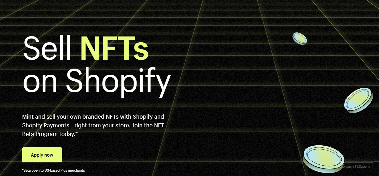 出海资讯Shopify推出NFT交易服务！卖家可创建并销售NFT商品！