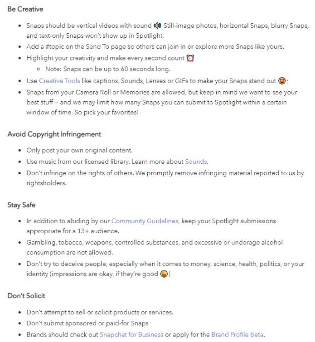 跨境电商平台Snapchat推出短视频功能Spotlight