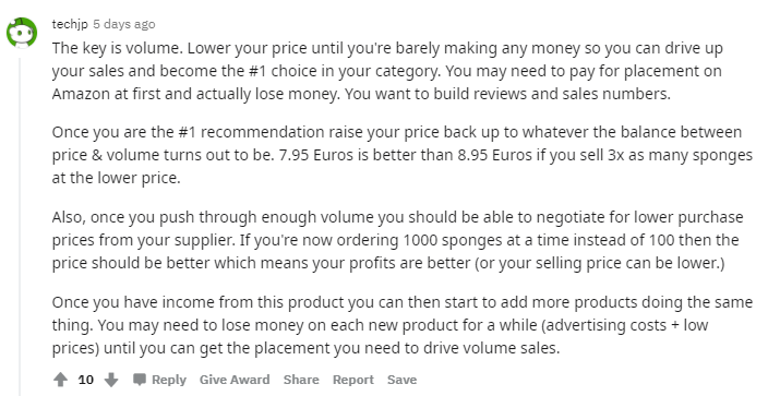 跨境电商平台来自亚马逊卖家的灵魂拷问：产品售价低于10美元真的能盈利吗？