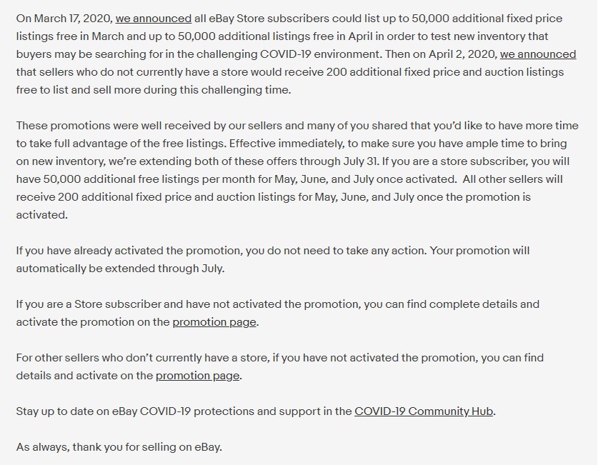 跨境资讯eBay平台又出新举措！免费上架listing活动时间延长