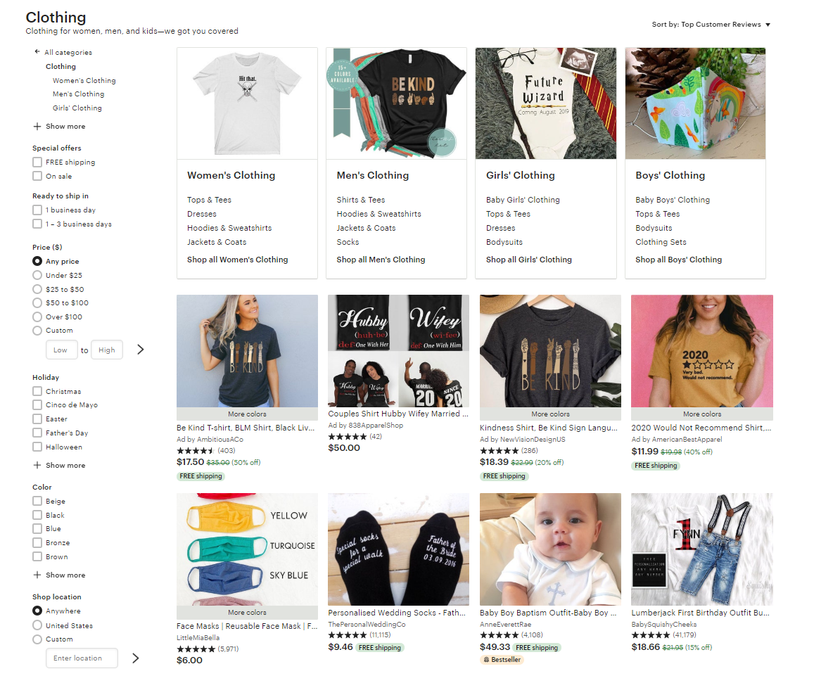 出海新手选品指南：盘点Esty上高潜力产品类目