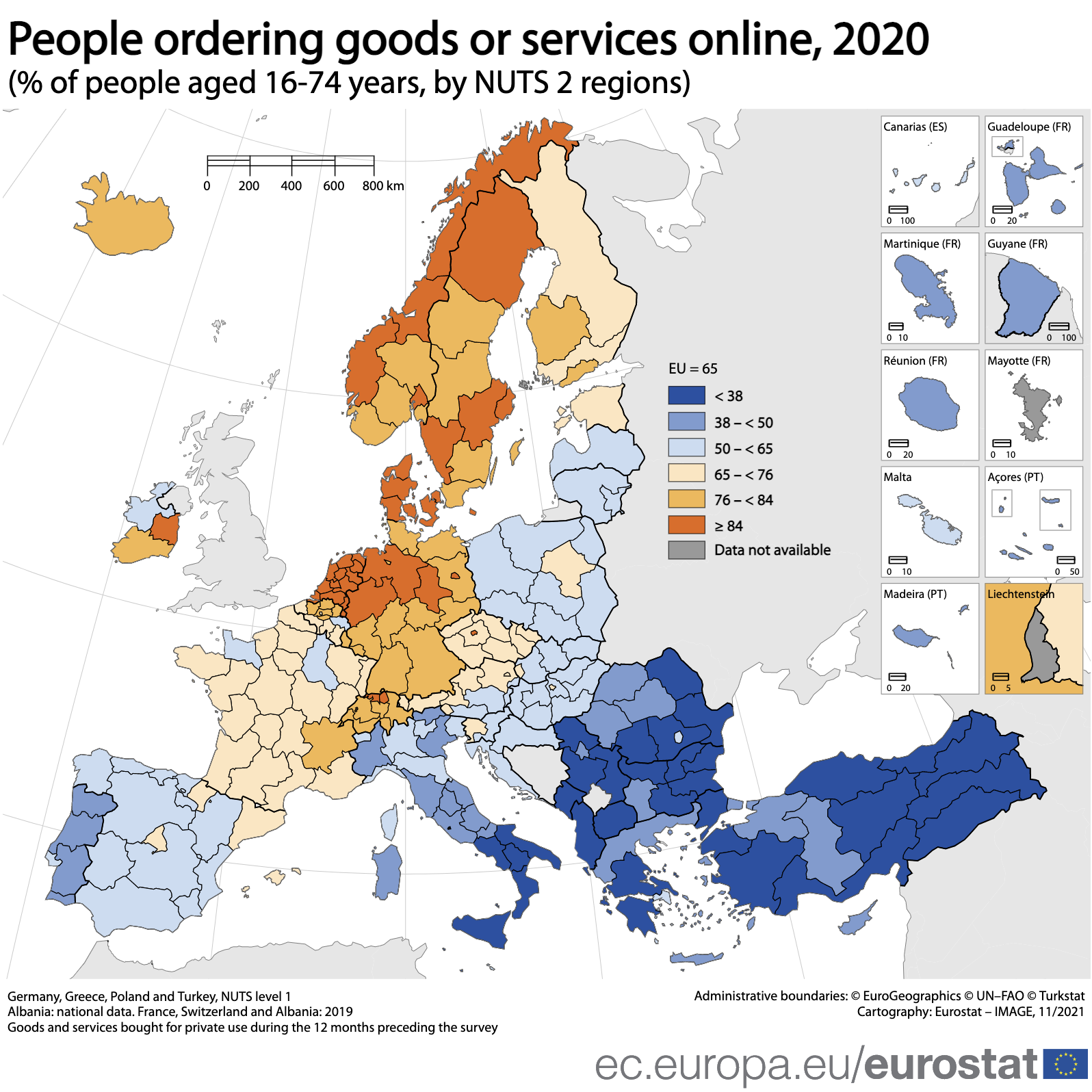 Cross border e-commerce logistics, online shopping in Europe is becoming popular, with over 80% of young people making online purchases