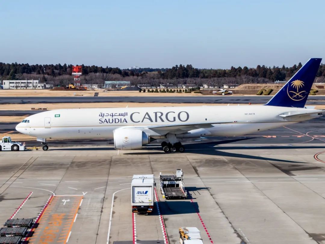 Saudi Arabia Airlines bought seven Boeing 777 cargo planes to support e