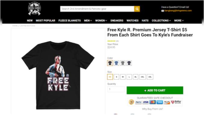 跨境电商平台“ Free Kyle”T恤被下架，Shopify禁售这类产品！