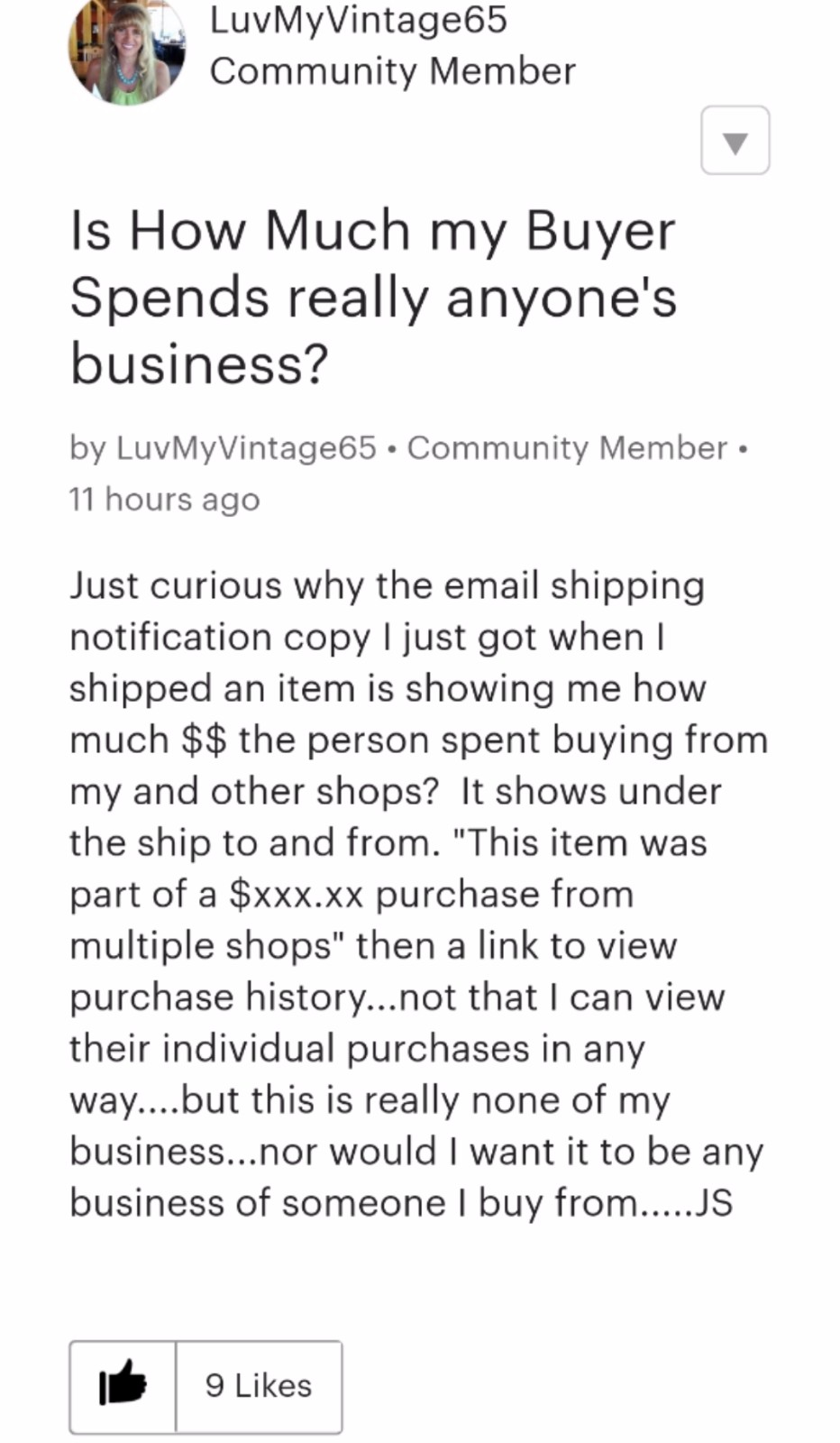 1574307676823212.jpg 跨境电商平台神操作让卖家懵圈:Etsy主动透露买家信息引发私隐问题