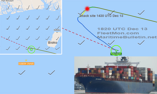 Attention when going out to sea! A container ship loaded with Chinese goods was hijacked