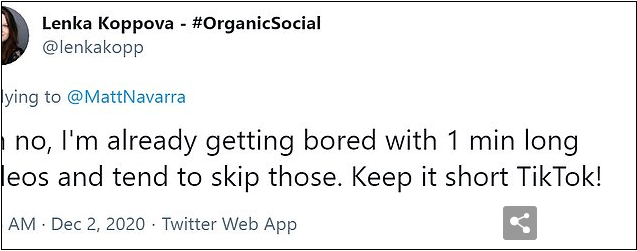 电商平台Tik Tok或推出上传3分钟长视频功能,但用户褒贬不一