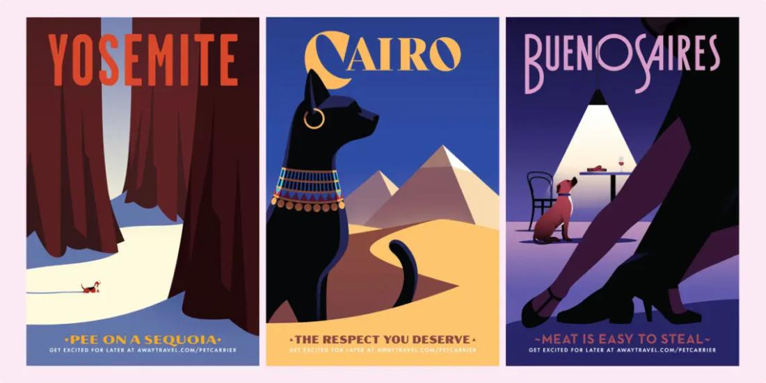 跨境电商物流DTC旅行品牌Away迎难而上，疫情期间首推宠物新品