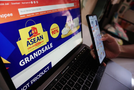 跨境资讯东南亚电商市场火热！2021年东盟最大网购日网站访问量增长超400%