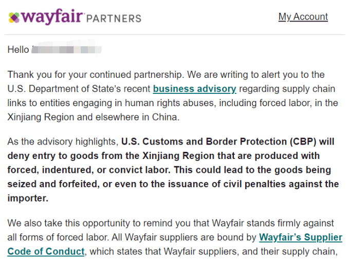 跨境电商物流突发！亚马逊开始下架中国棉品，卖家需证明不含“新疆棉”